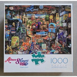 Buffalo Games Picker's Haul 1000 pc Aimee Stewart Complete Preowned